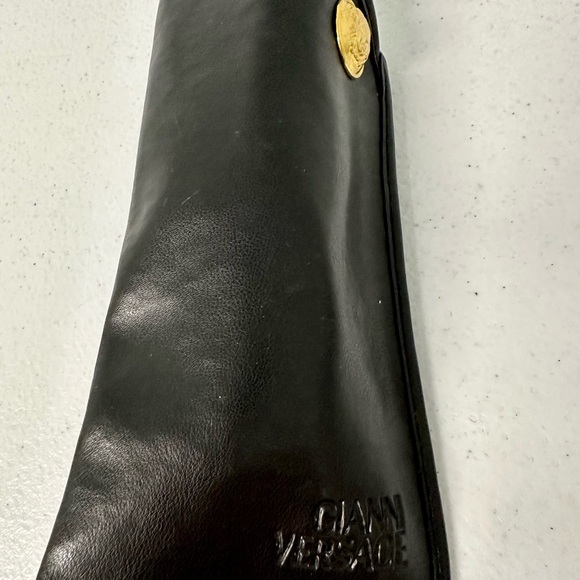 REDUCED!! Unisex authentic Versace sunglasses vintage black and brown. - Picture 6 of 10